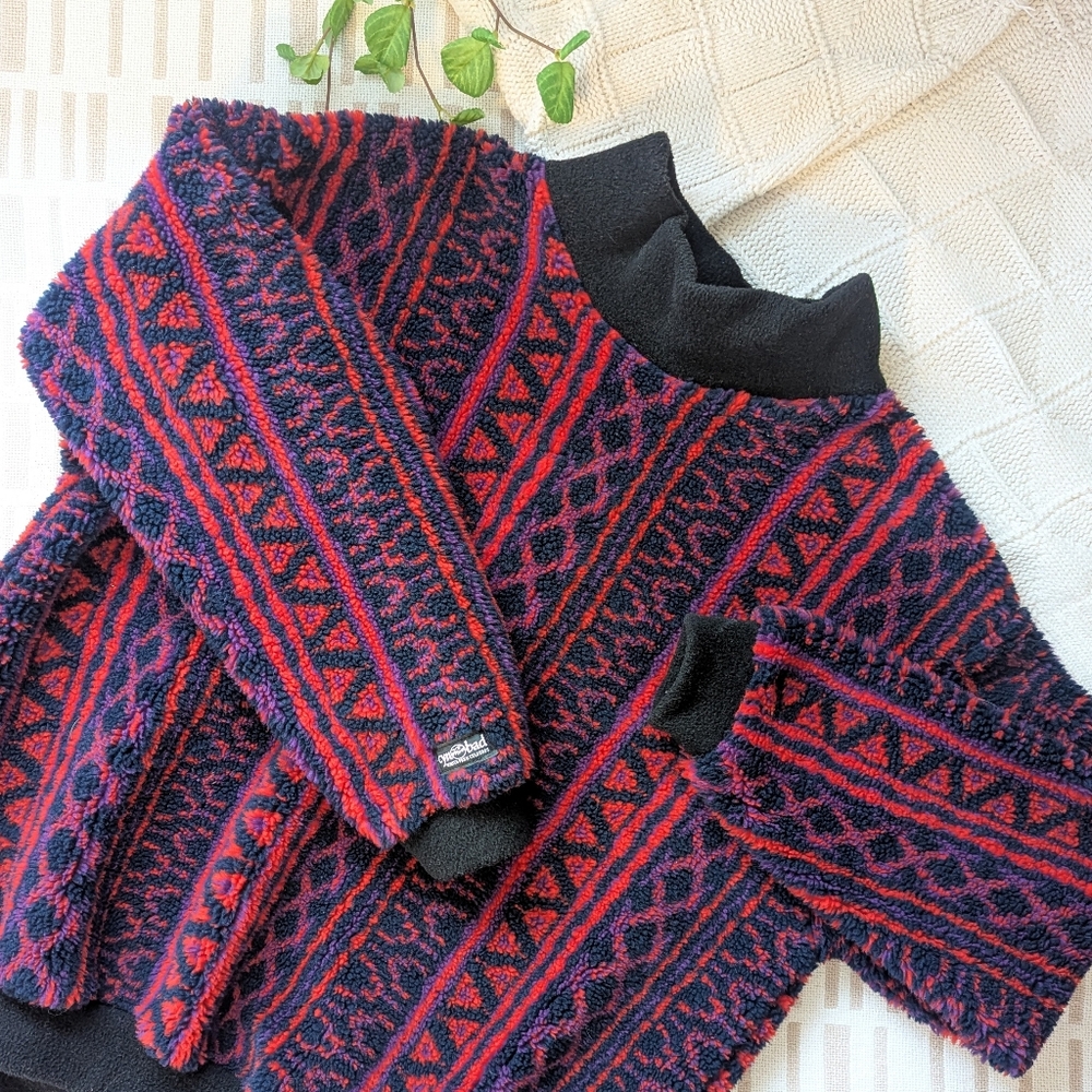 Winter Park Colorado | Cyn Bad | Vintage | Oversized Fleece Ski Sweater | XL